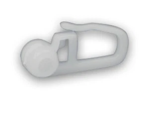 Rollos de cortina plástico blanco 50 piezas accesorios de cortina para cinta rizada Vorhan - Imagen 1 de 1