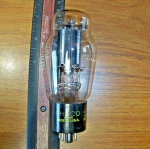 Strong PHILCO by SYLVANIA FAT Bottle Black Plate Bottom D Getter 6L6G Tube - 90 - Picture 1 of 5