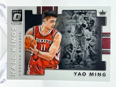 YAO MING 2017-18 Panini Donruss Optic #20 Hall Kings Insert - Image 1 of 2