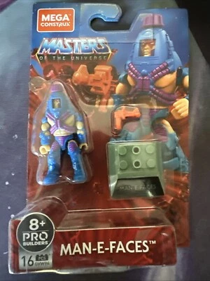 Mega Construx Masters Of The Universe MOTU Man-E-Faces Figure Pro Builders GVW94 - Image 1 of 3
