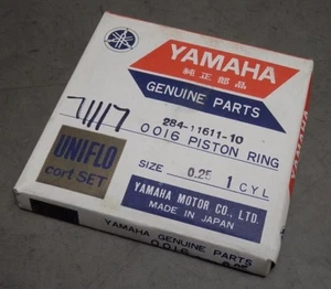 Yamaha RT 1 .25mm OS Piston Rings 284-11611-00-00 1970 RT1 RT1M 1971 RT1B RT1MX - Foto 1 di 1