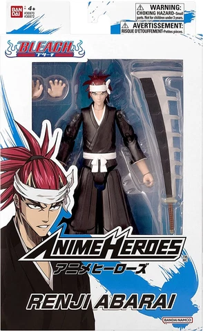 Bandai - Anime Heroes Bleach Renji Abarai Action Figure Cover
