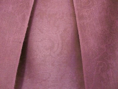 Sakkas Pashmina Shawl Wrap Wine / Maroon Fringed Silk Blend Paisley Print 28x80 - Image 1 of 4