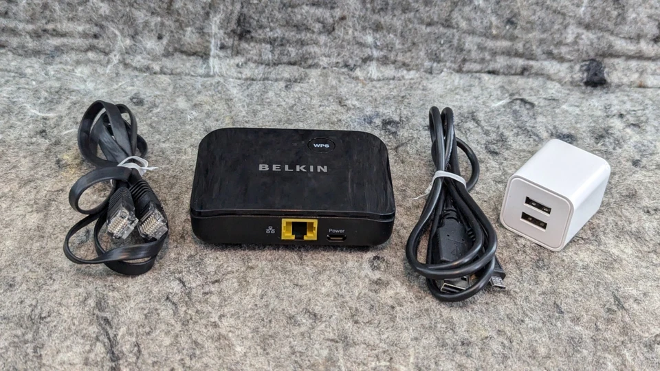 🔥Funciona🔥 Paquete Adaptador HDTV Inalámbrico Universal Belkin (F7D4555v1) Foto 1 de 4