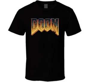 T-shirt sparatutto videogioco classico Doom Cult - Foto 1 di 2