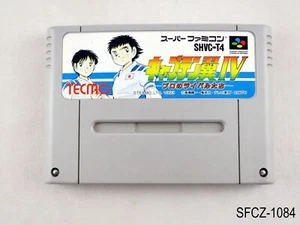 Captain Tsubasa 4 IV Super Famicom Japanese Import Tecmo Japan SFC JP US Seller - Picture 1 of 6