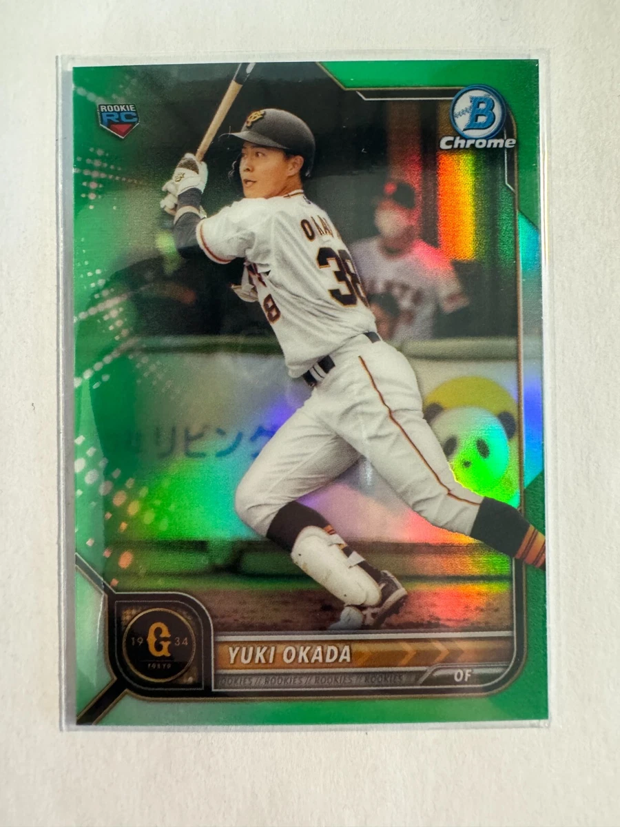 2022 Bowman NPB Nippon Professional Baseball - Yuki Okada #137 for