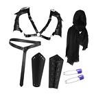 Medieval Knight Costume Pu Leather Corset Belt Cosplay Props For Stage