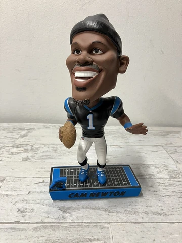 Cam Newton NFL Carolina Panthers 2017 Bobblehead FOCO Legend of the Field Cover