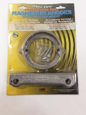Martyr Volvo Penta Anode Kit 280 DP Duo Dual Prop Magnesium Freshwater 280DP New Foto 1 de 4
