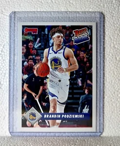 Brandin Podziemski Rookie 2023-24 Panini NBA #9 Rated Rookie Card 1/715 - Foto 1 di 2