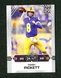 Kenny Pickett Pittsburgh Steelers 2022 Leaf Draft NFL Rookie Football Card - Picture 1 of 2