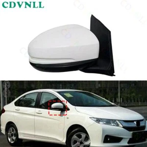 For Honda City / Grace 2013-2019 Car White Right Power Rearview Mirror Assembly - Imagen 1 de 6