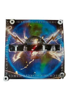 VTG Tesla Mechanical Resonance 1986 24” X 24” Album Cover Original Promo Poster - Picture 1 of 15