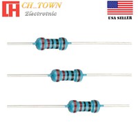 100PCS 1//4W Watt 120K ohm Metal Film Resistor 0.25W 1/% RoHS