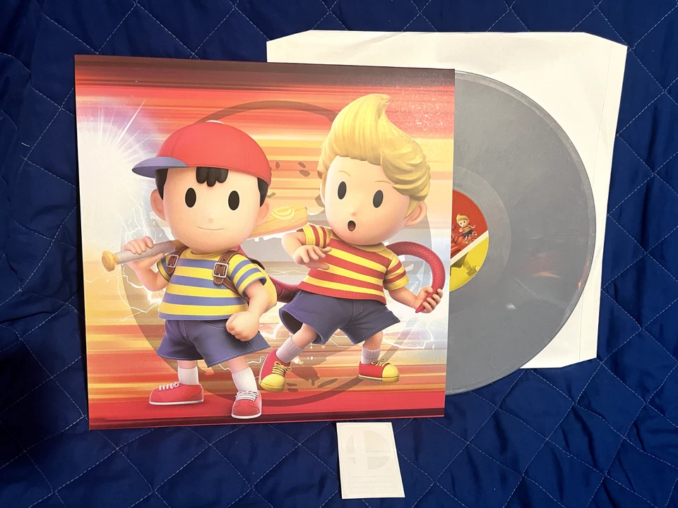 Super Smash Bros Ultimate SSBU Earthbound Soundtrack Vinyl Moonshake VGM record - Image 1 of 1