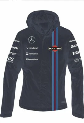 Chaqueta impermeable Mercedes-Benz Williams Martini Racing Team para mujer Foto 1 de 2