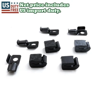 PAR DE SOPORTES DE PARACHOQUES DE GOMA PARA CAPÓ TOYOTA CELICA TA22 TA23 TA27 TA28 RA28 71-77 Foto 1 de 4