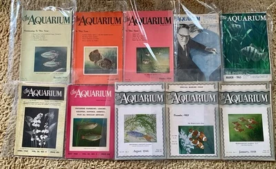 Revistas de aquário 50 problemas totais com mangas protetoras UV em cada edição! ﻿ - Imagem 1 de 4