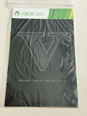 Booklet Only - Microsoft XBox 360 - Grand Theft Auto V - Image 1 of 2