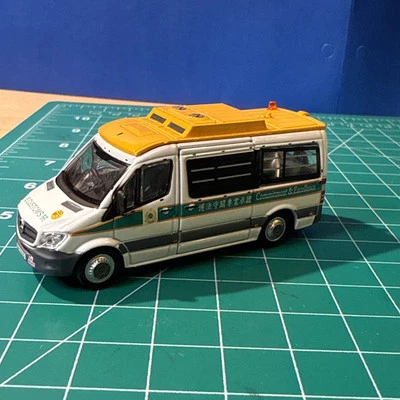 Tiny 1:76 Scale Hong Kong Customs Mercedes Sprinter - Image 1 of 4