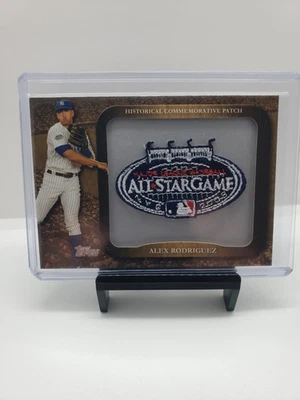 2009 Topps Alex Rodriguez ASG Commemorative Patch #LPR-100 - Image 1 of 2