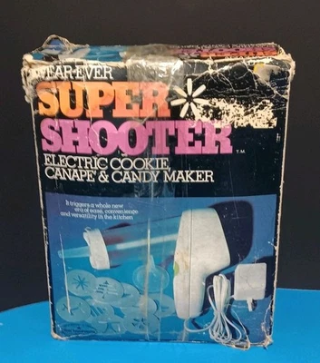 WearEver 70001 Super Shooter Electric Canapé Cookie Candy Maker Press In Box  - Image 1 of 4