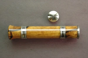 FLY ROD REEL SEAT Spalted Maple 11427 Double Slide Band (or Uplock) - Picture 1 of 8