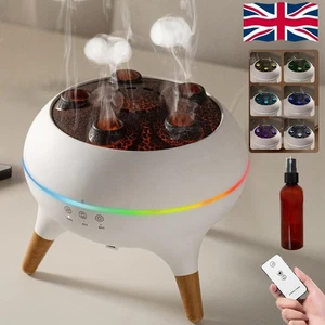 Jellyfish Air Humidifier 250ml Essential Oil Diffuser Remote Control Bed - Picture 1 of 16
