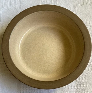 Edith HEATH Ceramics Rim Medium Serving Bowl #430 Sandstone Brown - Picture 1 of 3