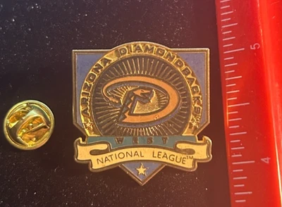 Arizona Diamondbacks Collectible Lapel Pin Vintage Stock - Peter David - NOS - Image 1 of 2