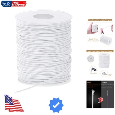 Cuerda elástica, cordón elástico para pulseras, collar, abalorios y costura 1.2... Foto 1 de 4