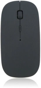 Slim Wireless Mouse Cordless For Laptop Notebook Desktop Computer BLACK FREEPOST - Picture 1 of 7