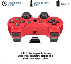 Wireless controller Video Game Controller Gamepad for Playstation 3 & PC - Picture 1 of 4