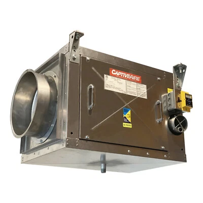 Ventilador de escape cuadrado para lavavajillas Direct Drive - 900-1800 CFM (SIF13DD-SS) Foto 1 de 4