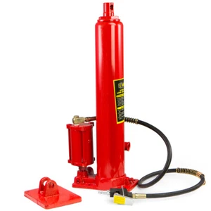 8 TON AIR AND HYDRAULIC LONG RAM BOTTLE JACK ENGINE HOIST CHERRY PICKER TOOLS - Bild 1 von 6