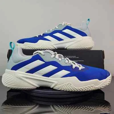 Adidas Barricade Tennis Pickleball Shoes Royal Blue ID1549 Men’s New Multiple Sz