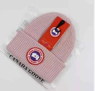 Genuine Canada Goose Men's Black Beanie - Warm Winter Cuffed Knit Hat - Image 1 of 4