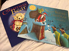 Job Lot 2 x Lovely Kids Books Night Before Christmas And Xmas Bear Gift