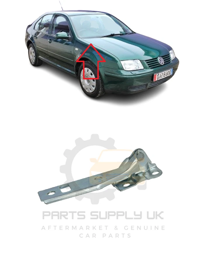 NUEVO PARA VW BORA 1998-2005 CAPÓ DELANTERO BISAGRA DERECHA O/S - Imagen 1 de 1