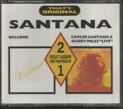 Welcome & Carlos Santana and Buddy Miles Live - Early Castle 2CD Set - Bild 1 von 2