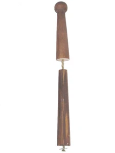 (23788) MADERAS EJE PARA FRUTERO DOBLE MARRON OSCURO - Bild 1 von 1