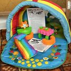 1983 Rainbow Brite Story Color Cottage Plush Carry Case Playset w Furniture