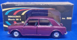 Innocenti Morris IM 3,Politoys-M 508 originale 1965,amaranto scuro met.,scatola - Foto 1 di 8