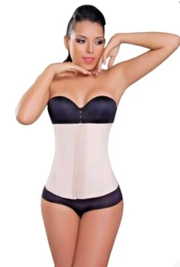 Cinturilla Fajas Colombianas Mujer Corsé Cintura Entrenador Powernet Chaleco 7015 - Imagen 1 de 10