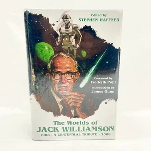 The Worlds of Jack Williamson by Stephen Haffner A Centennial Tribute Hardcover - Picture 1 of 8