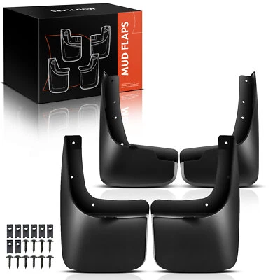 4 peças para-lamas dianteiros e traseiros protetores contra respingos para Jeep Liberty KK 2008-2012 - Imagem 1 de 4