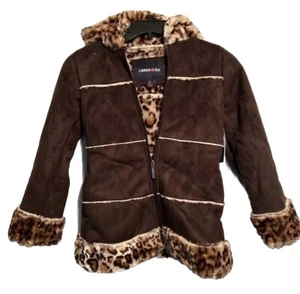 Limited Too Girls Coat, Brown, 6X - Picture 1 of 7