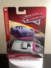 Disney Pixar Cars Shriram Rust-Eze Racing Center Rare! Mint Card!