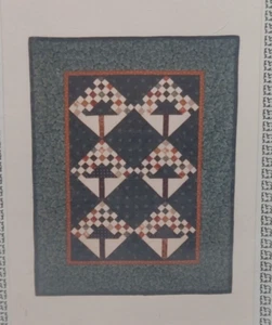 Quick-Pieced Scrap Bag Pine Tree Quilt Pattern by The Quilted Cottage - Picture 1 of 3